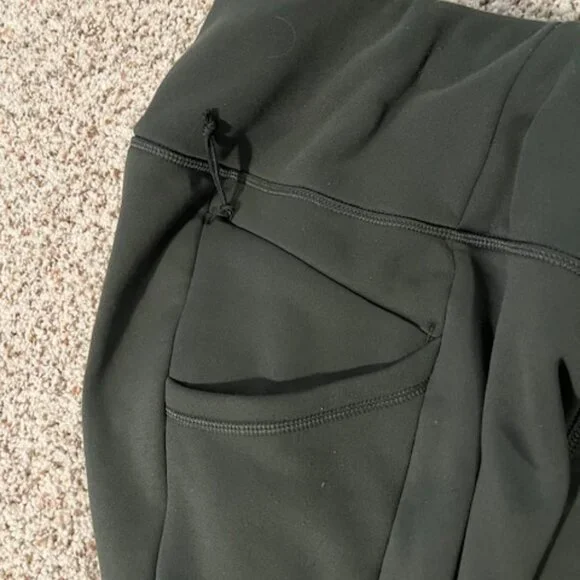 RBX fleece lined leggings side pocket w/zipper - Picture 3 of 5